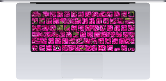 Bed of Flowers MacBook Keyboard Sticker