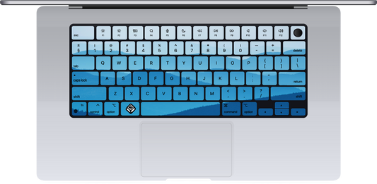 Blue Mountain MacBook Keyboard Sticker