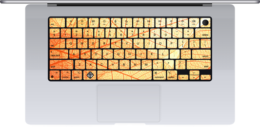 Geoleaf MacBook Keyboard Sticker