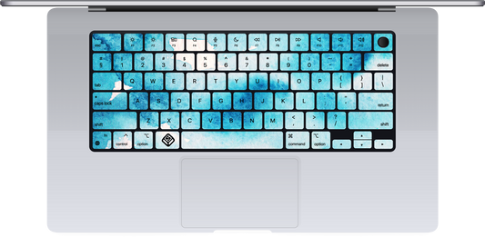 Ice Haze MacBook Keyboard Sticker