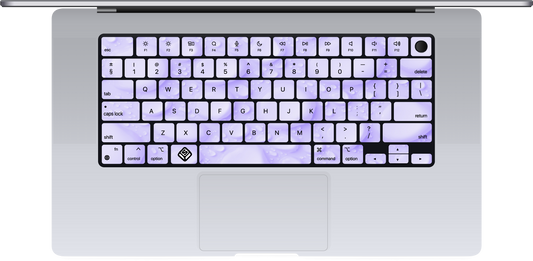 Purple Haze MacBook Keyboard Sticker