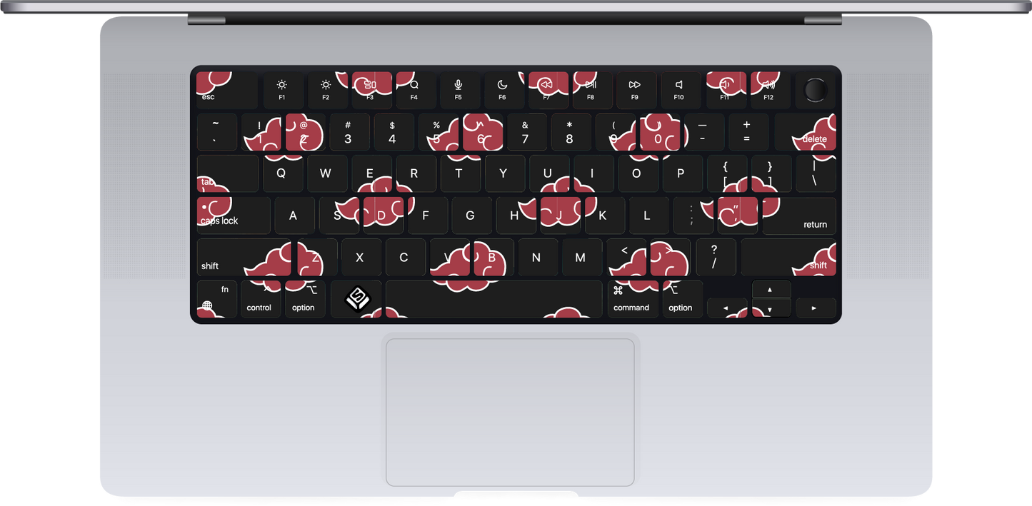 Anime Cloud MacBook Keyboard Sticker