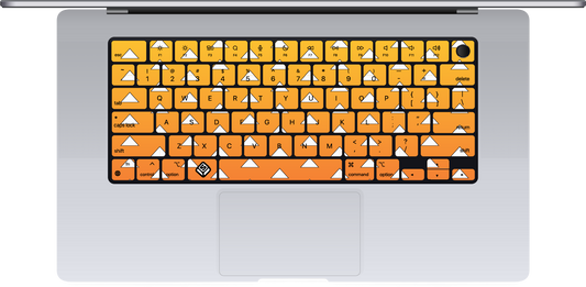 Anime Triangle MacBook Keyboard Sticker