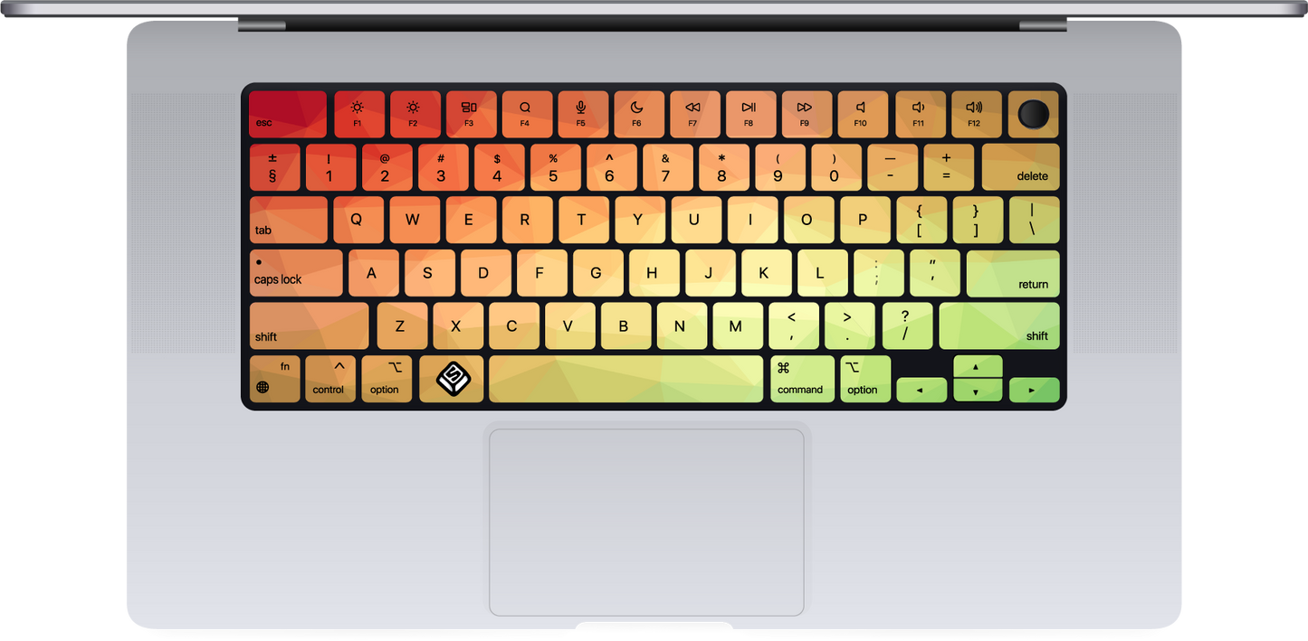 Cool Vibes MacBook Keyboard Sticker
