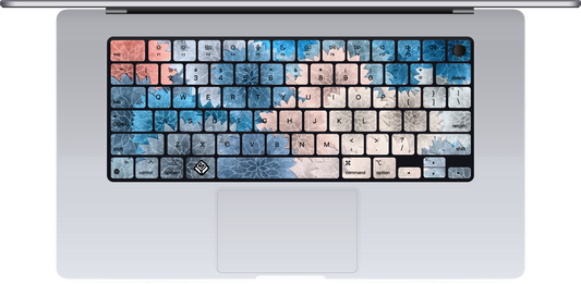 Flower MacBook Keyboard Sticker