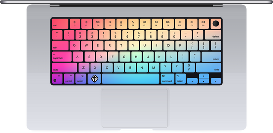 Gradient #2 MacBook Keyboard Sticker