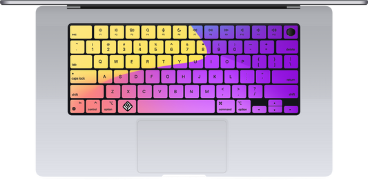 Gradient #4 MacBook Keyboard Sticker