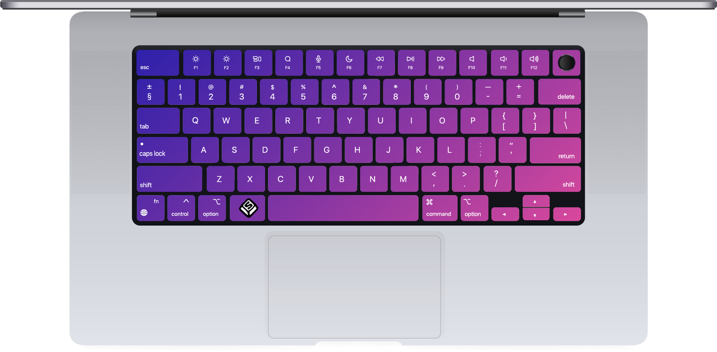 Gradient #6 MacBook Keyboard Sticker