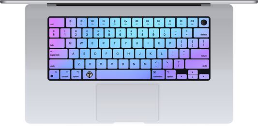 Gradient #7 MacBook Keyboard Sticker
