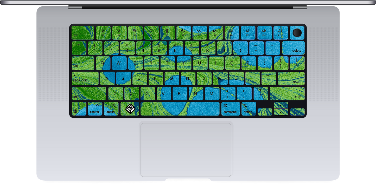 Scale MacBook Keyboard Sticker