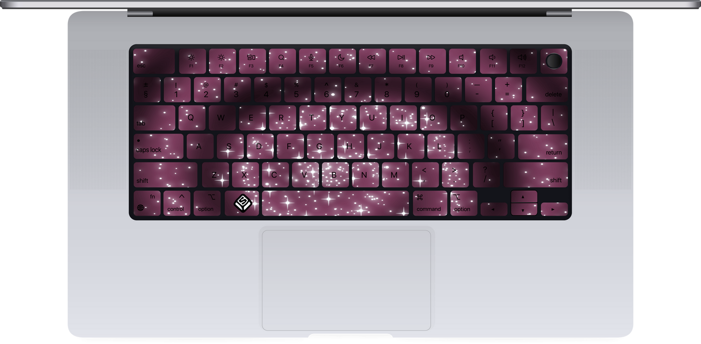 Spiral World MacBook Keyboard Sticker